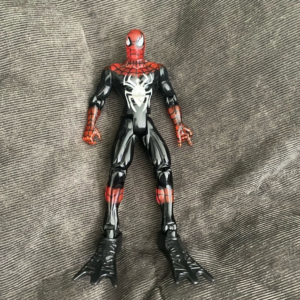 Spider-Man with flippers